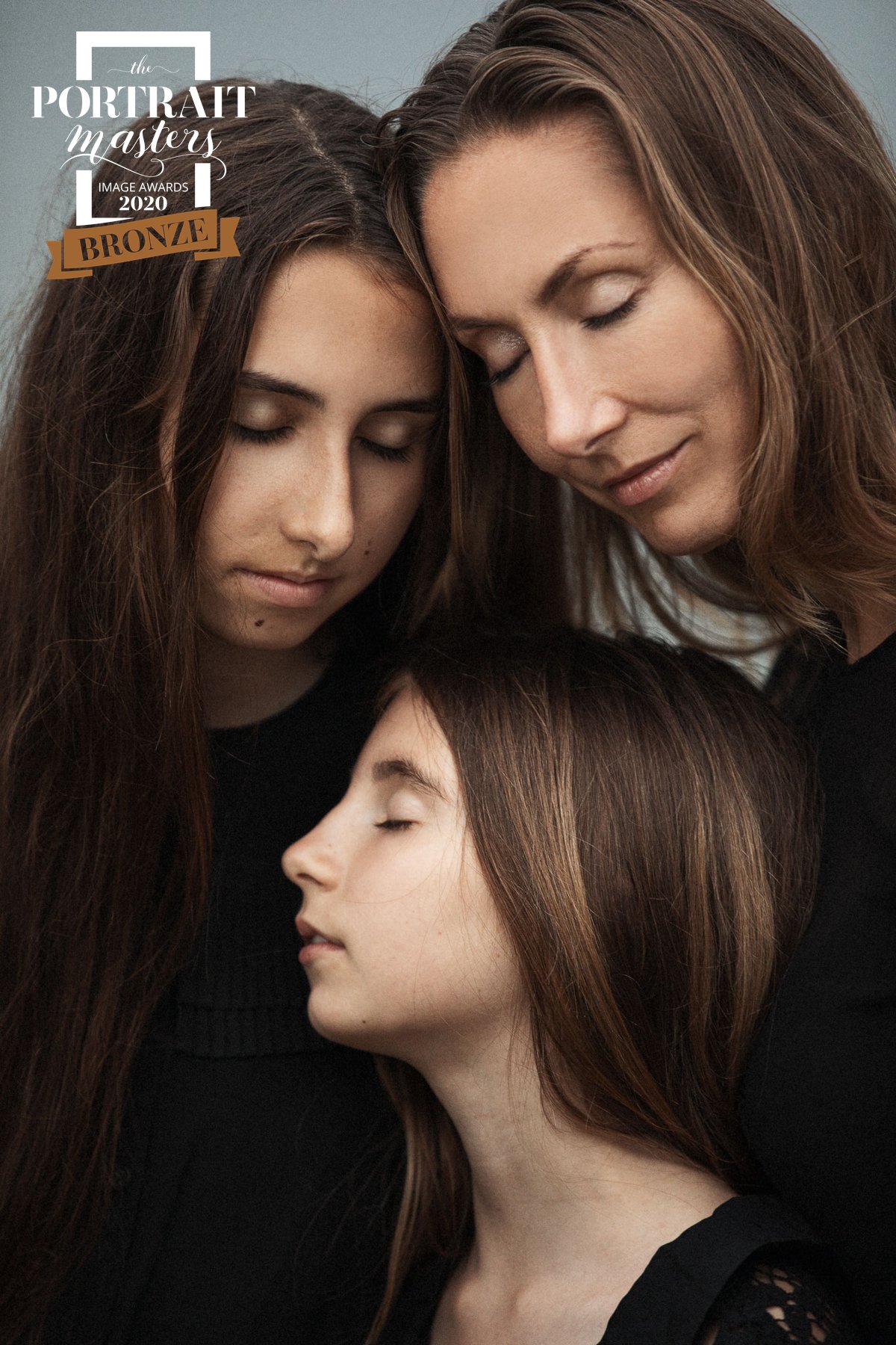 Prämiertes Familienporträt, Nahaufnahme